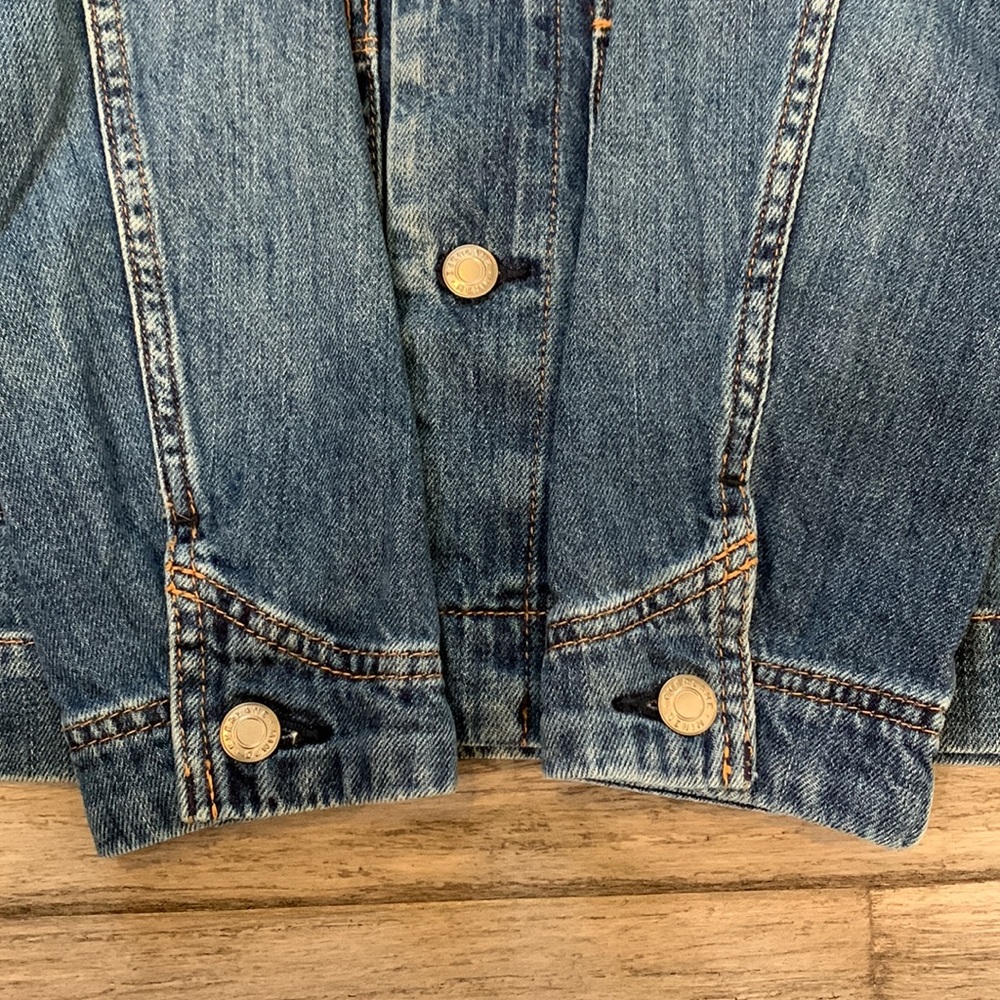 Everlane Dark Blue Denim Jean Jacket - Picture 8 of 16